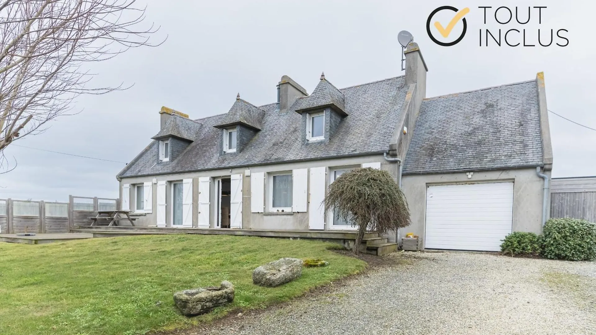 Ty Carn - Belle Maison Bretonne A 100M De La Mer Ploudalmezeau